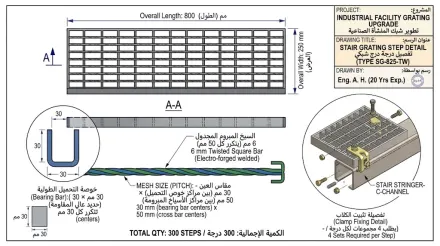 درج سلم جريتنج 25*80